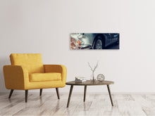 Laden Sie das Bild in den Galerie-Viewer, Leinwandbild Panorama Classic Car