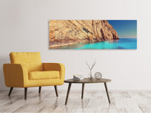 Laden Sie das Bild in den Galerie-Viewer, Leinwandbild Panorama Wasser