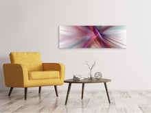 Laden Sie das Bild in den Galerie-Viewer, Leinwandbild Panorama Abstraktes Lichterleuchten