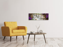 Laden Sie das Bild in den Galerie-Viewer, Leinwandbild Panorama Garten Eden