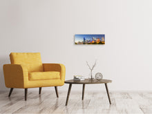 Laden Sie das Bild in den Galerie-Viewer, Leinwandbild Panorama Skyline Sydney in der Abenddämmerung