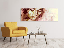 Laden Sie das Bild in den Galerie-Viewer, Leinwandbild Panorama Romantisches Portrait einer Schönheit