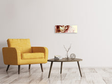 Laden Sie das Bild in den Galerie-Viewer, Leinwandbild Panorama Romantisches Portrait einer Schönheit