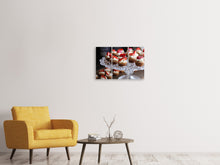 Laden Sie das Bild in den Galerie-Viewer, Leinwandbild 3-teilig Mini Kuchen