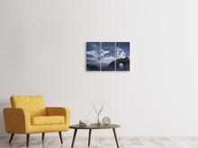 Laden Sie das Bild in den Galerie-Viewer, Leinwandbild 3-teilig Pegasus