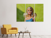 Laden Sie das Bild in den Galerie-Viewer, Leinwandbild 3-teilig Meine Lieblingspuppe