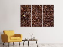 Laden Sie das Bild in den Galerie-Viewer, Leinwandbild 3-teilig Alles Kaffeebohnen