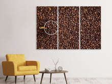 Laden Sie das Bild in den Galerie-Viewer, Leinwandbild 3-teilig Alles Kaffeebohnen