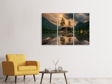 Laden Sie das Bild in den Galerie-Viewer, Leinwandbild 3-teilig Natur Erlebnis