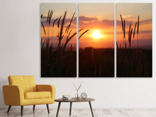 Laden Sie das Bild in den Galerie-Viewer, Leinwandbild 3-teilig Entzückender Sonnenuntergang