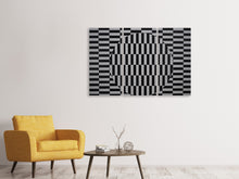 Laden Sie das Bild in den Galerie-Viewer, Leinwandbild 3-teilig Psychedelic Art 1