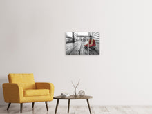 Laden Sie das Bild in den Galerie-Viewer, Leinwandbild 3-teilig Retro Rollschuhe