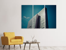 Laden Sie das Bild in den Galerie-Viewer, Leinwandbild 3-teilig Urbane Architektur