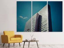 Laden Sie das Bild in den Galerie-Viewer, Leinwandbild 3-teilig Urbane Architektur