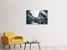 Laden Sie das Bild in den Galerie-Viewer, Leinwandbild 3-teilig Aussergewöhnliche Architektur