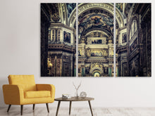 Laden Sie das Bild in den Galerie-Viewer, Leinwandbild 3-teilig Prachtvolle Kirche