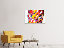 Laden Sie das Bild in den Galerie-Viewer, Leinwandbild 3-teilig Make up Kunst