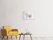 Laden Sie das Bild in den Galerie-Viewer, Leinwandbild 3-teilig Anmutige Orchideen