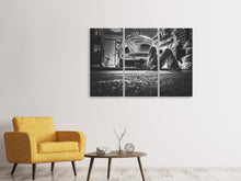 Laden Sie das Bild in den Galerie-Viewer, Leinwandbild 3-teilig Oldtimer Reparatur