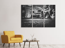 Laden Sie das Bild in den Galerie-Viewer, Leinwandbild 3-teilig Oldtimer Reparatur