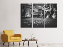 Laden Sie das Bild in den Galerie-Viewer, Leinwandbild 3-teilig Oldtimer Reparatur
