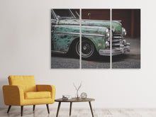 Laden Sie das Bild in den Galerie-Viewer, Leinwandbild 3-teilig Oldtimer Lack ab
