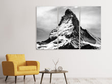 Laden Sie das Bild in den Galerie-Viewer, Leinwandbild 3-teilig Das prachtvolle Matterhorn