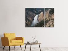 Laden Sie das Bild in den Galerie-Viewer, Leinwandbild 3-teilig Fantastische Aussicht