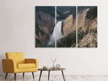 Laden Sie das Bild in den Galerie-Viewer, Leinwandbild 3-teilig Fantastische Aussicht
