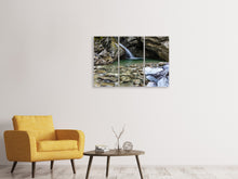 Laden Sie das Bild in den Galerie-Viewer, Leinwandbild 3-teilig Traum Aussicht