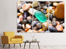 Laden Sie das Bild in den Galerie-Viewer, Leinwandbild 3-teilig Bunte Edelsteine XXL