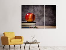 Laden Sie das Bild in den Galerie-Viewer, Leinwandbild 3-teilig Der Apfel