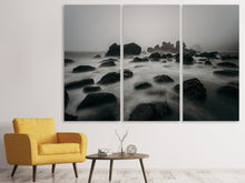 Laden Sie das Bild in den Galerie-Viewer, Leinwandbild 3-teilig Inspiration Meer