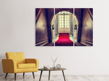 Laden Sie das Bild in den Galerie-Viewer, Leinwandbild 3-teilig Pompöser Eingang