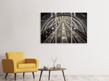 Laden Sie das Bild in den Galerie-Viewer, Leinwandbild 3-teilig in der Metro