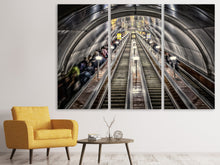 Laden Sie das Bild in den Galerie-Viewer, Leinwandbild 3-teilig in der Metro