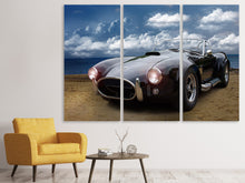 Laden Sie das Bild in den Galerie-Viewer, Leinwandbild 3-teilig Traum Oldtimer