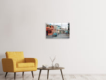 Laden Sie das Bild in den Galerie-Viewer, Leinwandbild 3-teilig Oldtimer Kuba