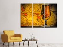 Laden Sie das Bild in den Galerie-Viewer, Leinwandbild 3-teilig Mein Lieblings-Bier