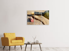 Laden Sie das Bild in den Galerie-Viewer, Leinwandbild 3-teilig Korken vom Rotwein