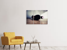 Laden Sie das Bild in den Galerie-Viewer, Leinwandbild 3-teilig Edler Rotwein