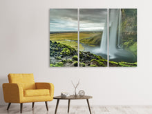 Laden Sie das Bild in den Galerie-Viewer, Leinwandbild 3-teilig Traum Kulisse
