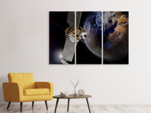 Laden Sie das Bild in den Galerie-Viewer, Leinwandbild 3-teilig Mars Mission