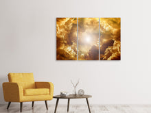 Laden Sie das Bild in den Galerie-Viewer, Leinwandbild 3-teilig Dem Himmel ganz nah