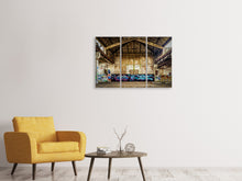 Laden Sie das Bild in den Galerie-Viewer, Leinwandbild 3-teilig Loft Graffiti