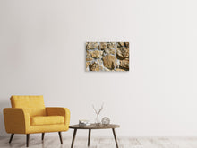 Laden Sie das Bild in den Galerie-Viewer, Leinwandbild 3-teilig XL Steine