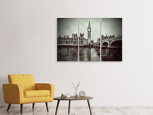Laden Sie das Bild in den Galerie-Viewer, Leinwandbild 3-teilig London sw