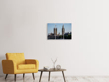 Laden Sie das Bild in den Galerie-Viewer, Leinwandbild 3-teilig Westminster London