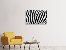 Laden Sie das Bild in den Galerie-Viewer, Leinwandbild 3-teilig Streifen vom Zebra