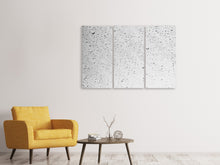 Laden Sie das Bild in den Galerie-Viewer, Leinwandbild 3-teilig Regen an der Wand